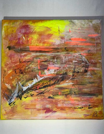 Acrylbild auf Leinwand Gemälde von Kunstmalerin Judith Pink